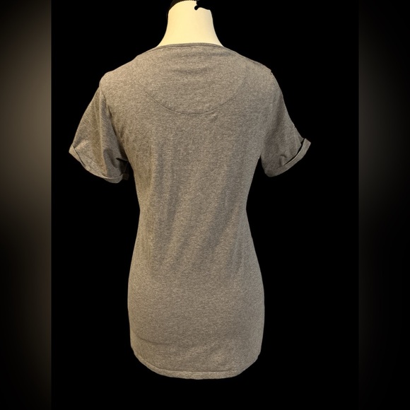 Jaguar Graphic Gray Women's Short Sleeve Tee - Picture 4 of 5